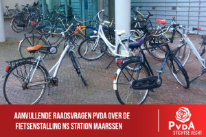 Aanvullende raadsvragen PvdA over de fietsenstalling NS station Maarssen