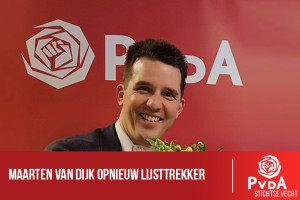 Maarten van Dijk opnieuw lijsttrekker PvdA Stichtse Vecht