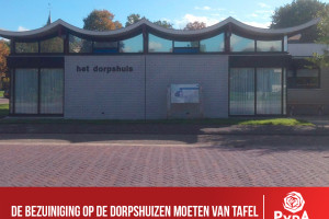 PvdA Stichtse Vecht wil de bezuiniging op de dorpshuizen van tafel hebben