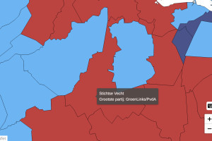 GroenLinks – PvdA meeste stemmen in Stichtse Vecht